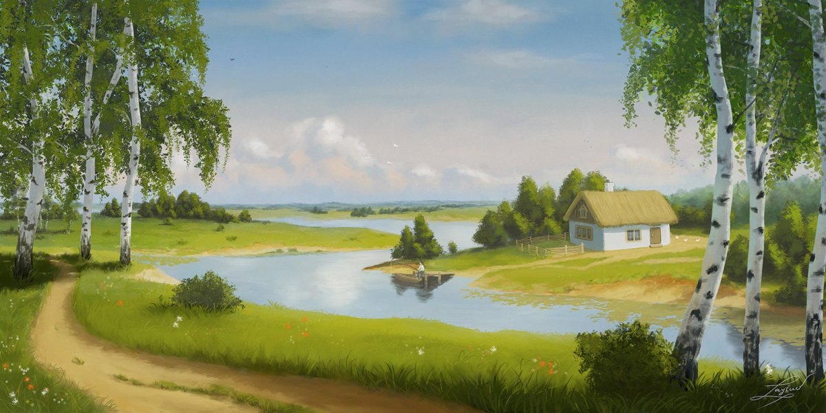 Пейзаж родной природы