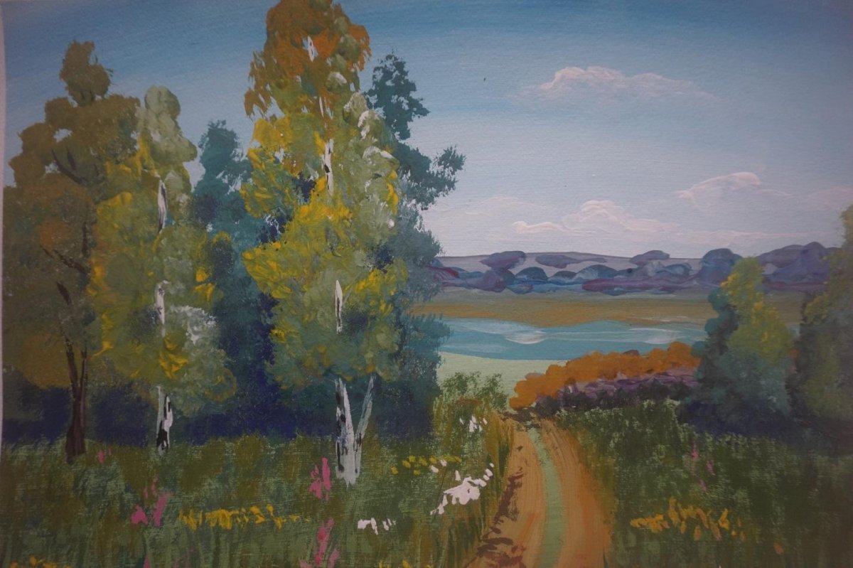 Пейзаж родной земли