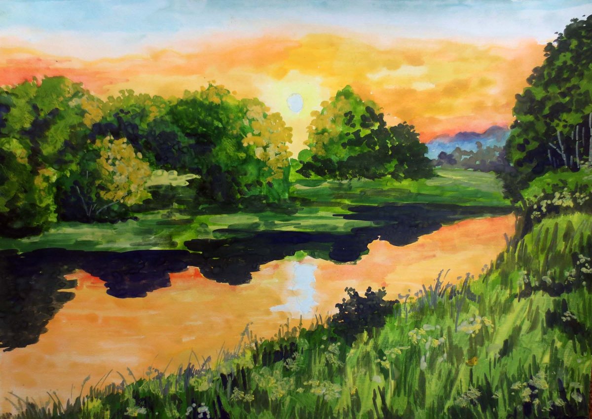 Пейзаж родной земли