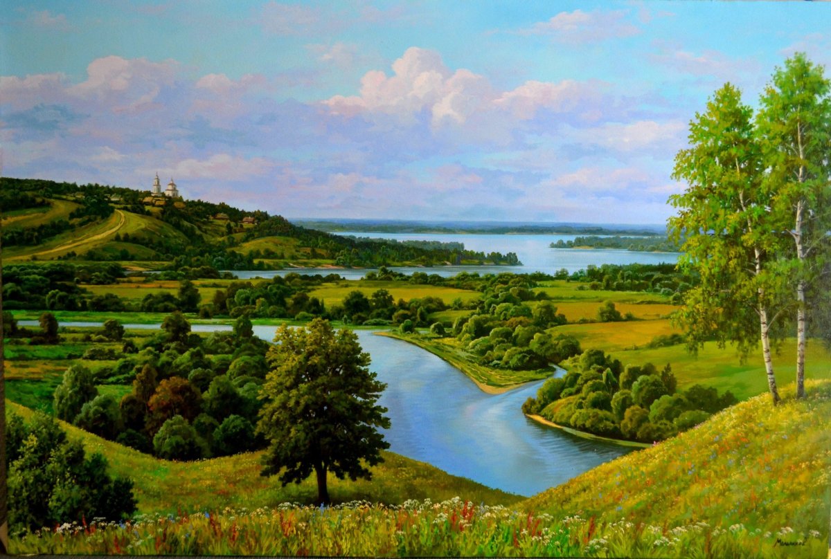 Пейзаж нашей Родины