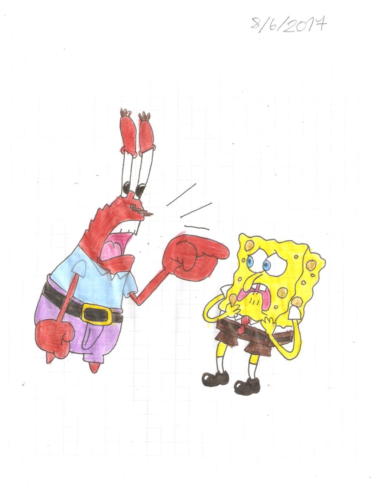 Мистер Крабс и планктон