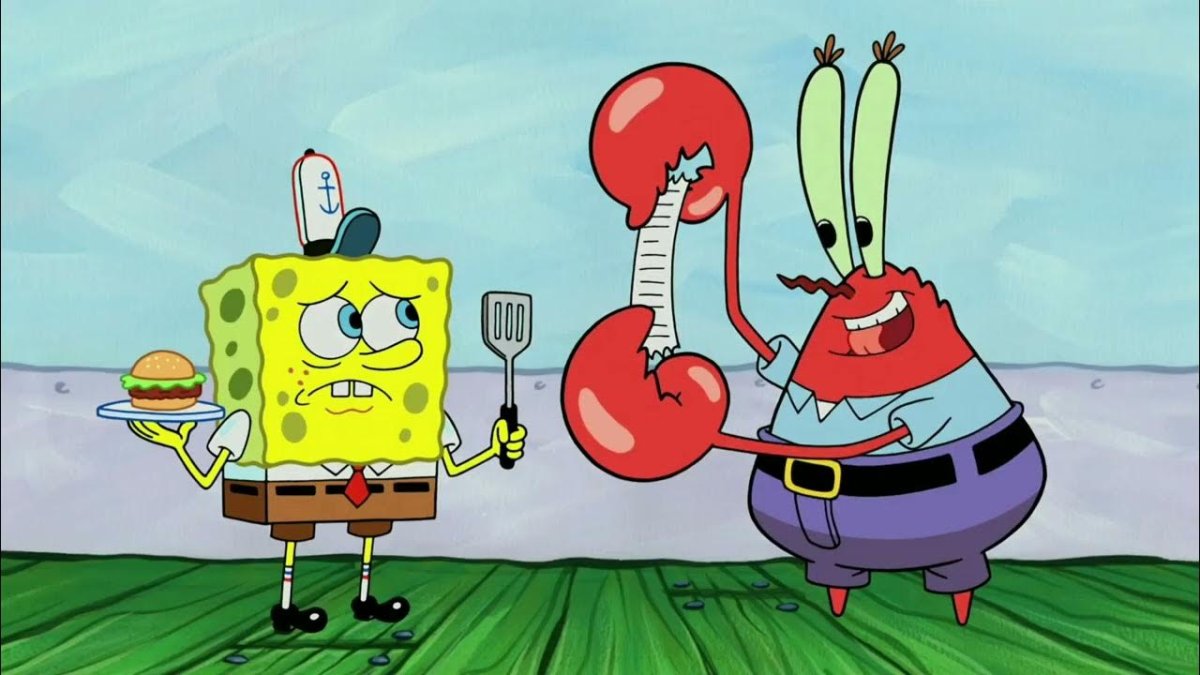 Губка Боб Мистер Крабс