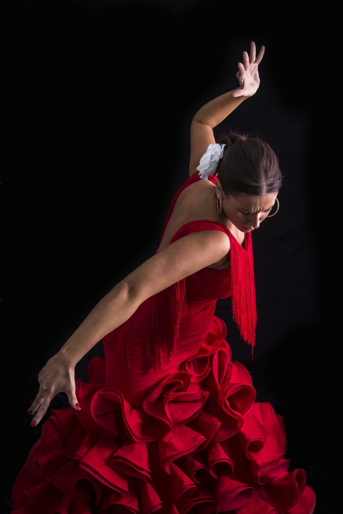 Девушка с кастаньетами