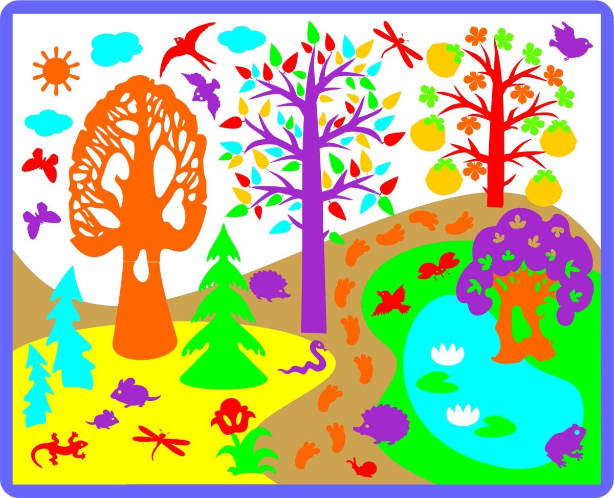 Фиолетовый лес Воскобовича