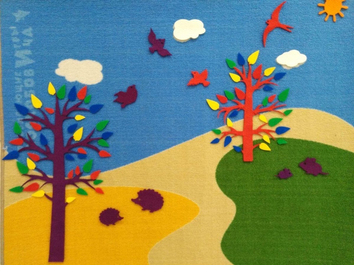 Ковер Воскобовича фиолетовый лес