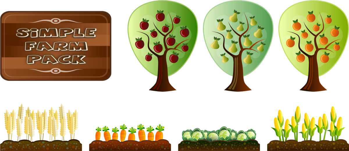 Фрукты которые растут в саду