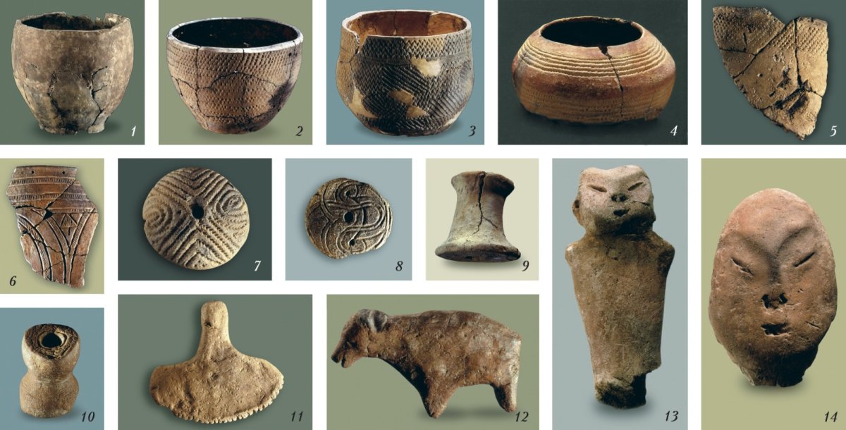 Первобытное искусство Неолит керамика