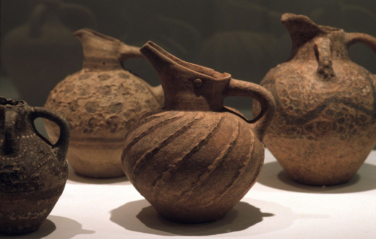 Гончарная и не Гончарная керамика Китай Неолит