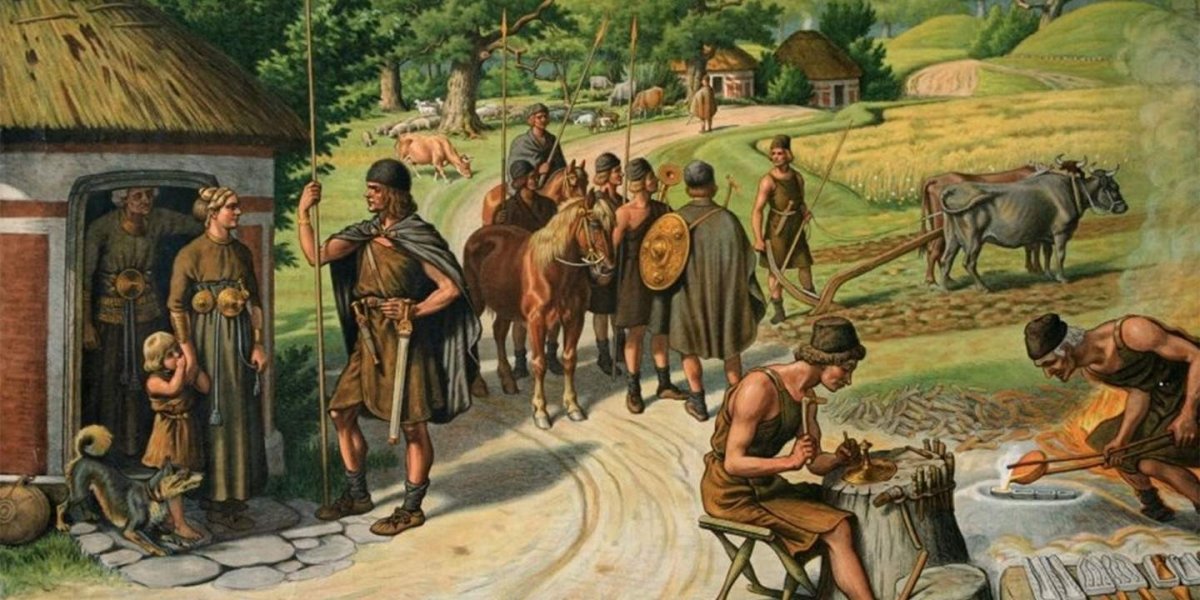 Древние германцы бронзовый век