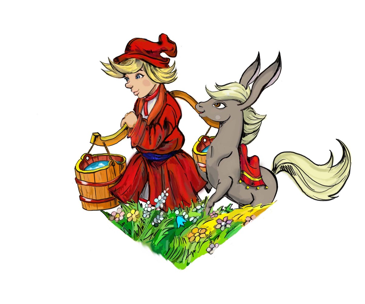 Конек горбунок raskraska