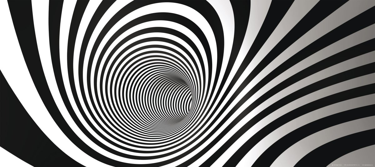 Иллюзия черно белая