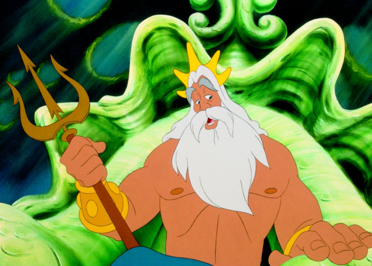 Король Тритон из Русалочки