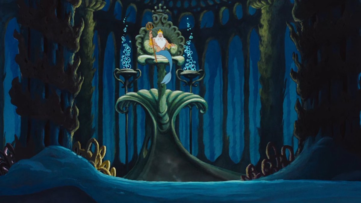 Нептун Бог Графика