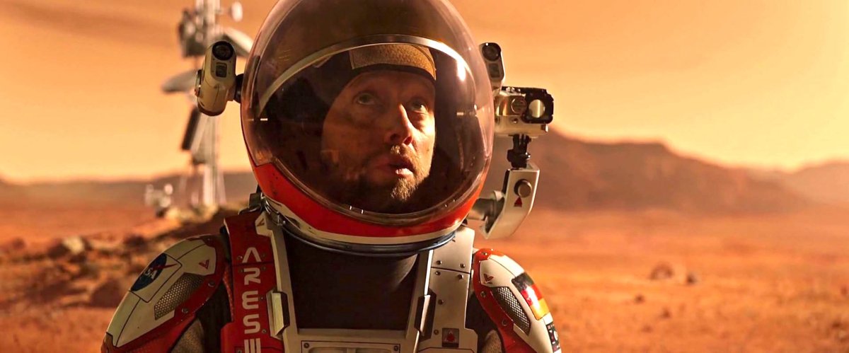 Мэтт Дэймон Марсианин Мем