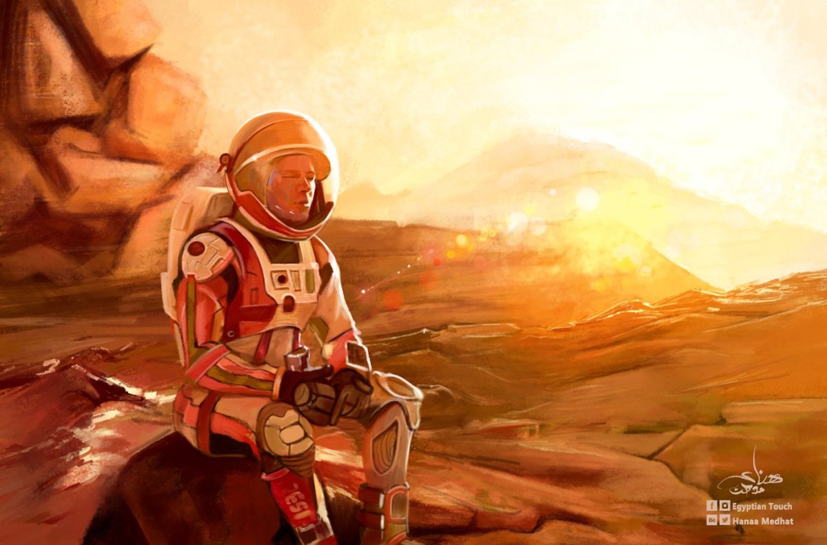 Марсианин пустыня