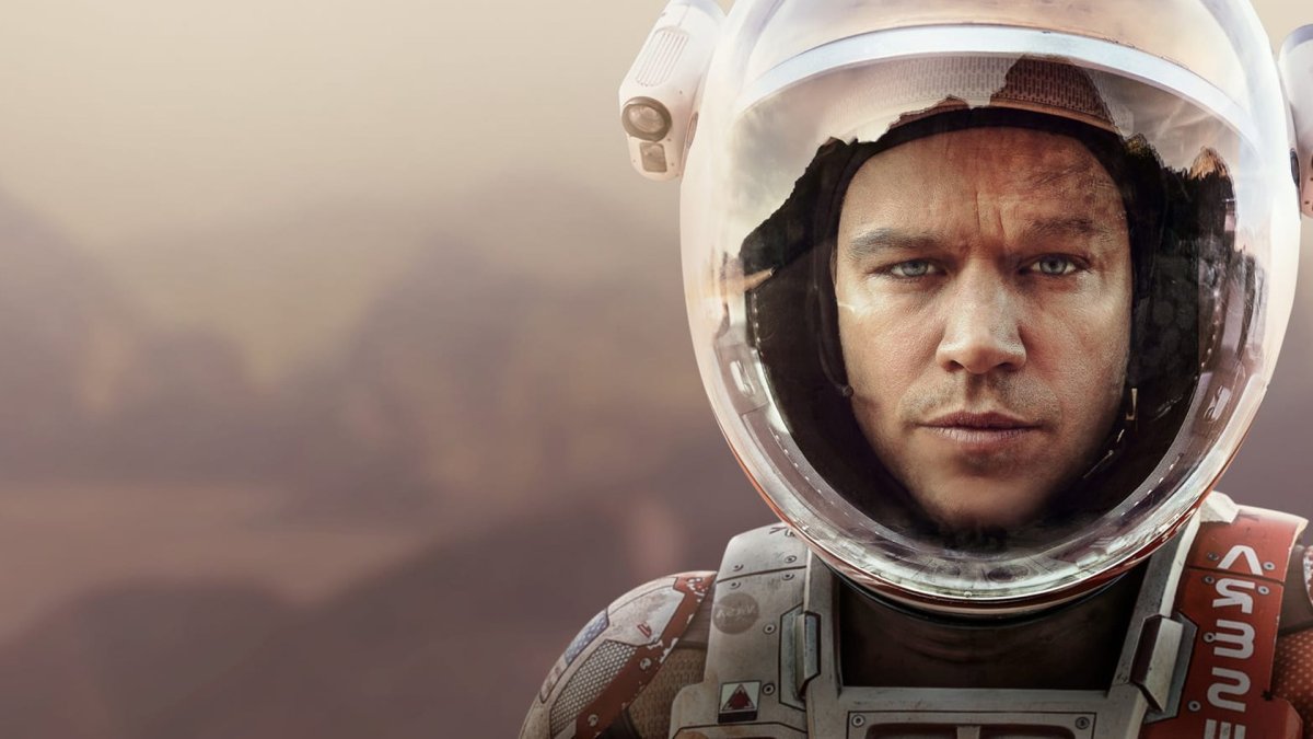 Кадры съемки с Марса с марсианином