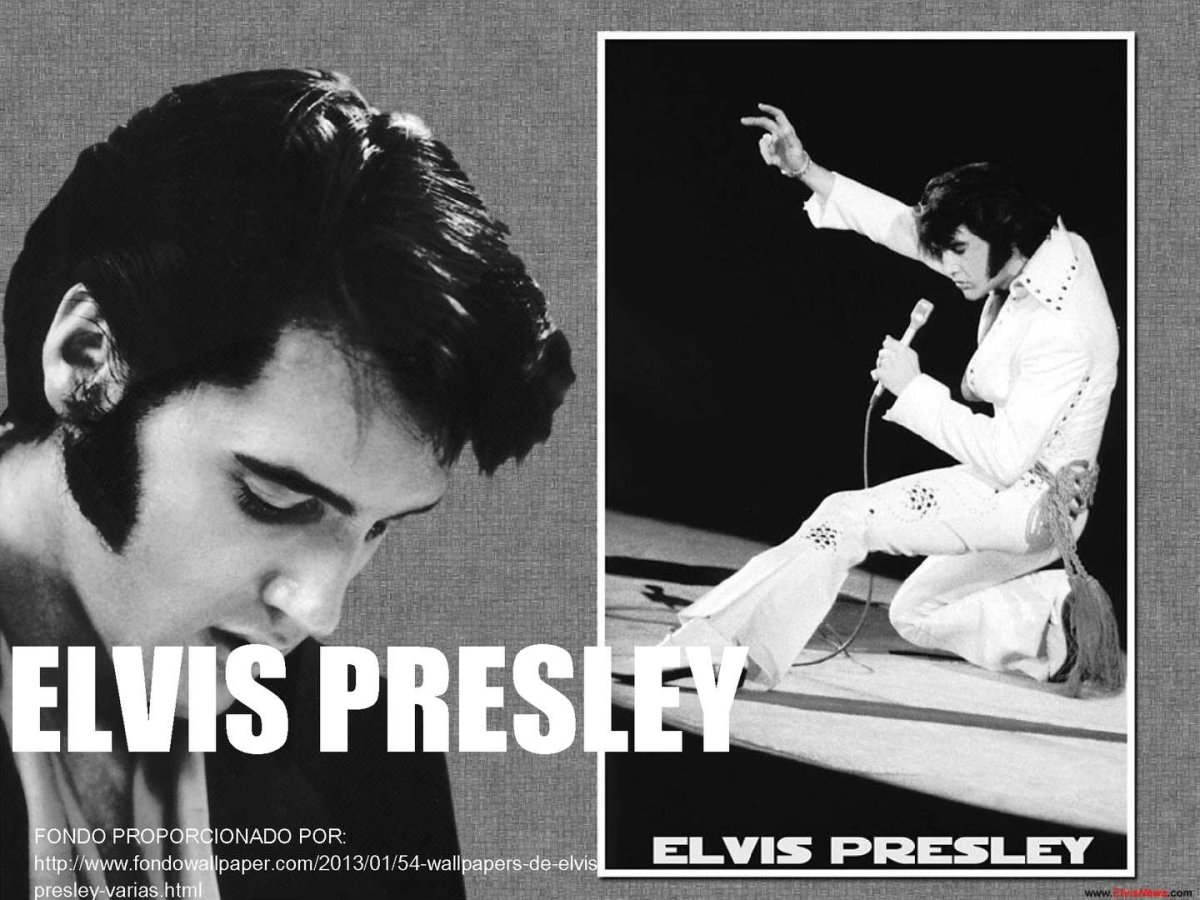 Американский певец Элвис Пресли