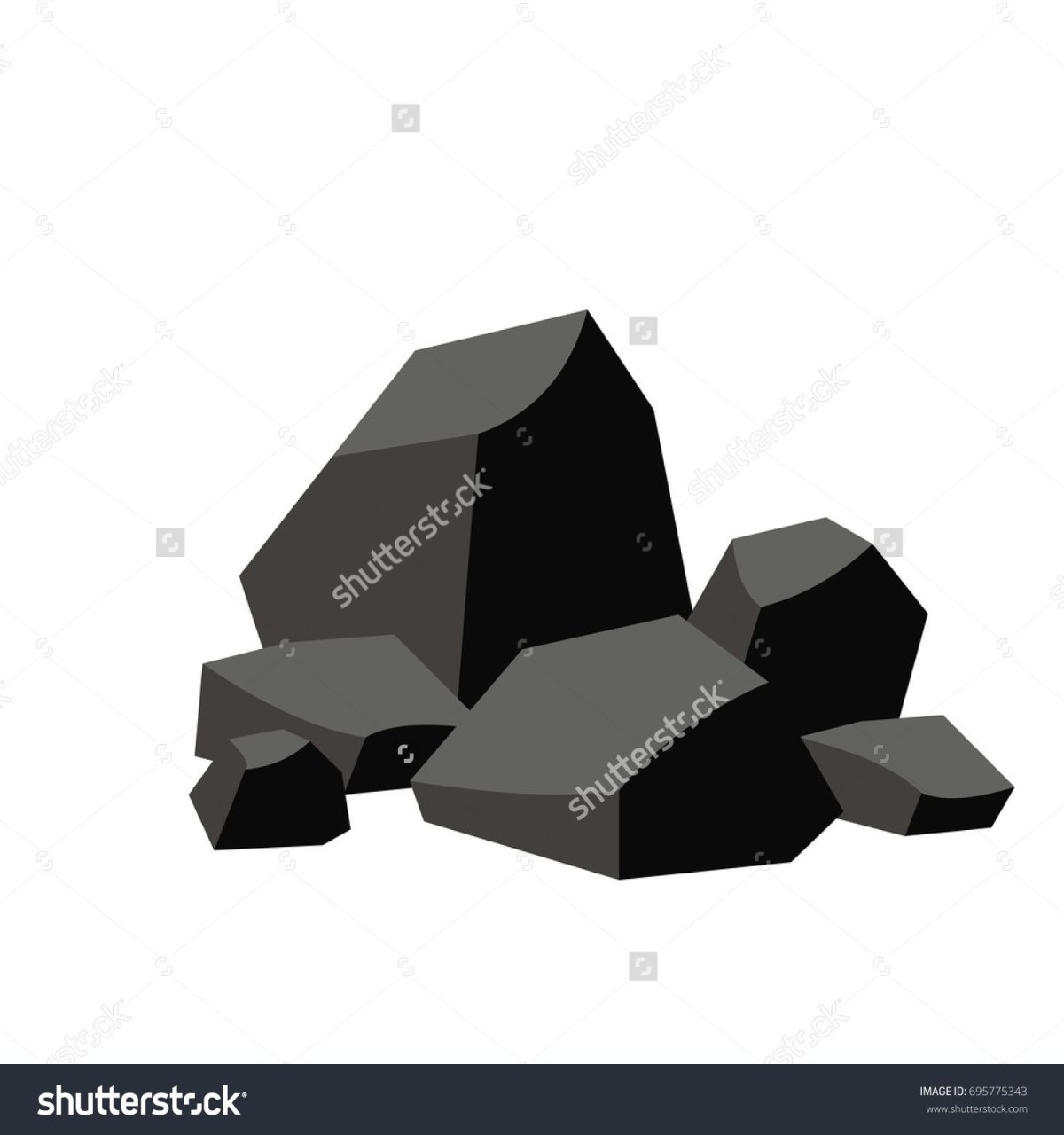 Каменный уголь текстура