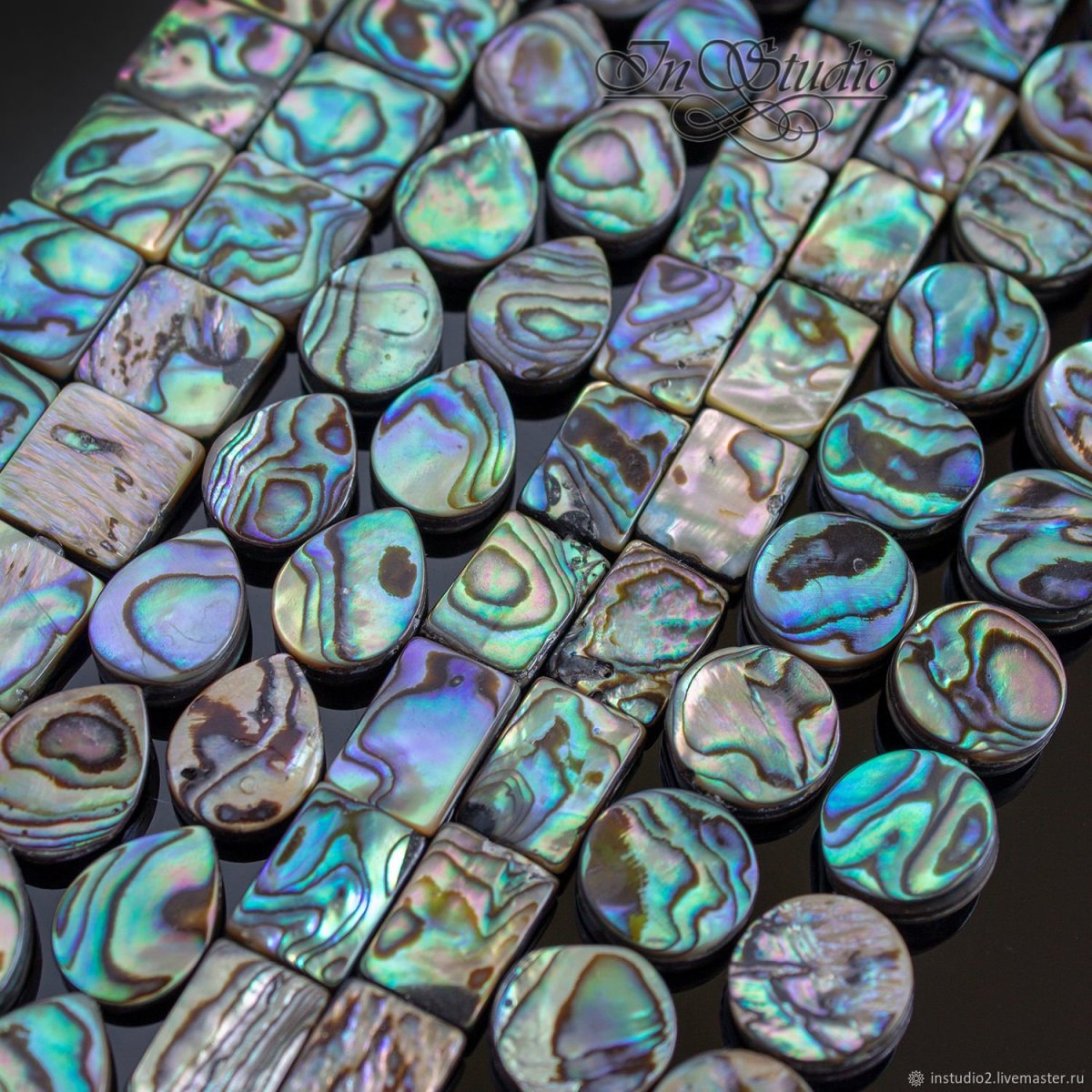 Абалон гелиотис перламутр