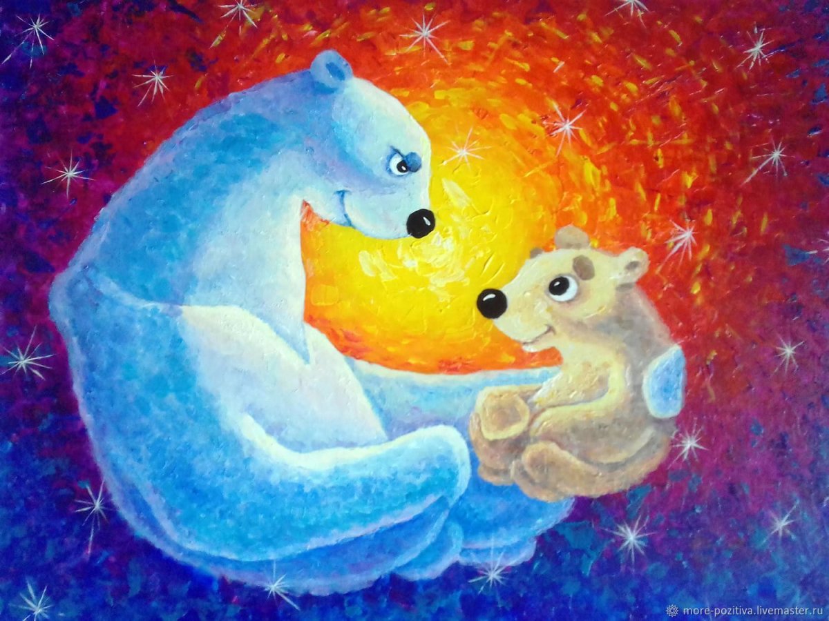 Белый медведь Умка мультфильм