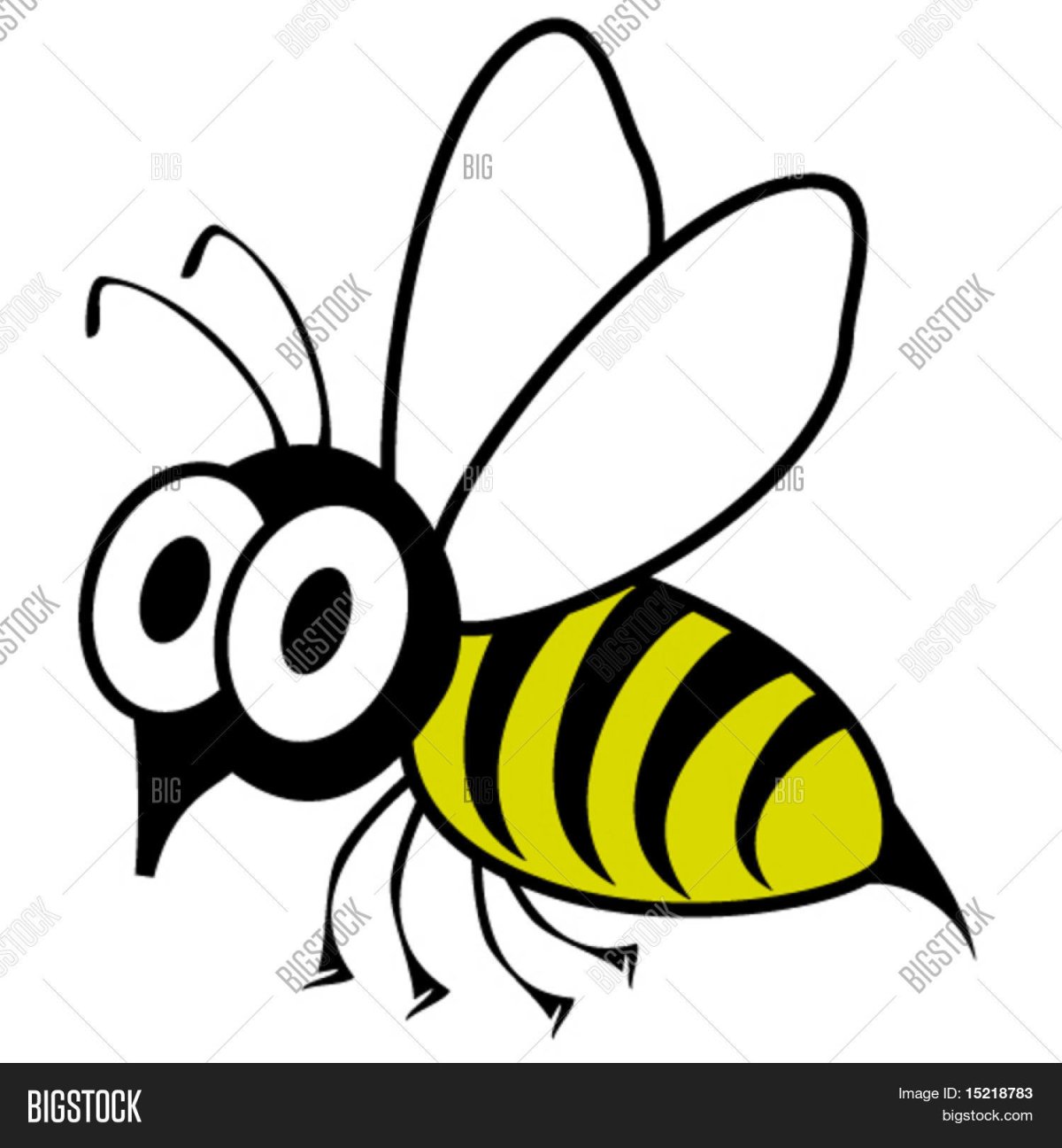 Рисуем Оса для детей 4-5