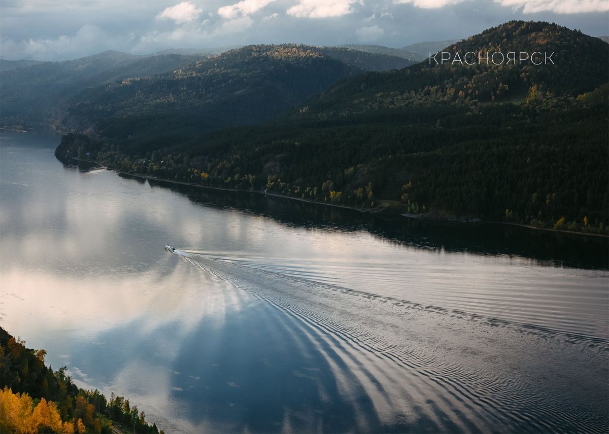 Река Енисей