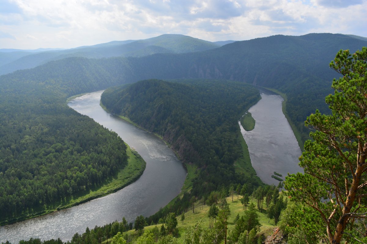 Река Енисей