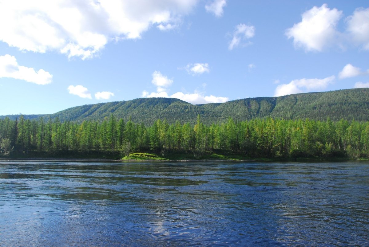 Реки Сибири Енисей