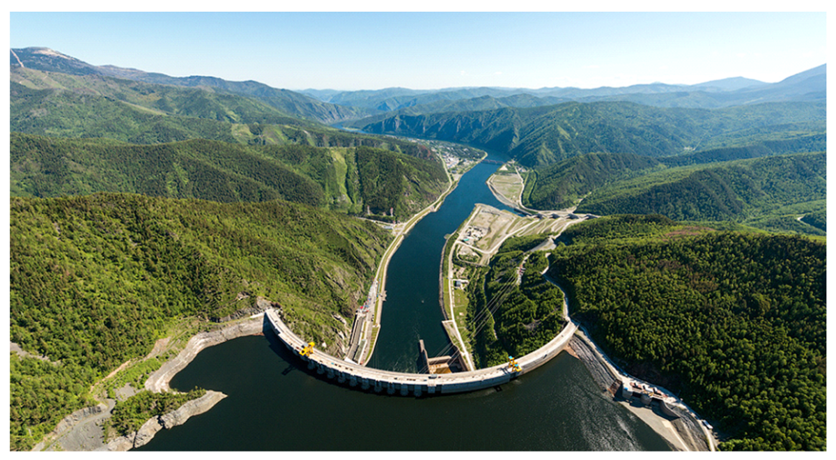 Река Енисей Саяно Шушенская ГЭС