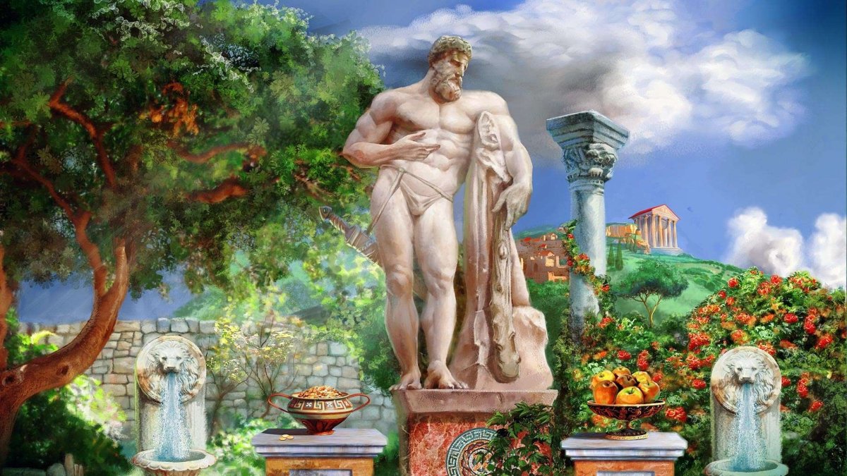 Греция античность Олимп