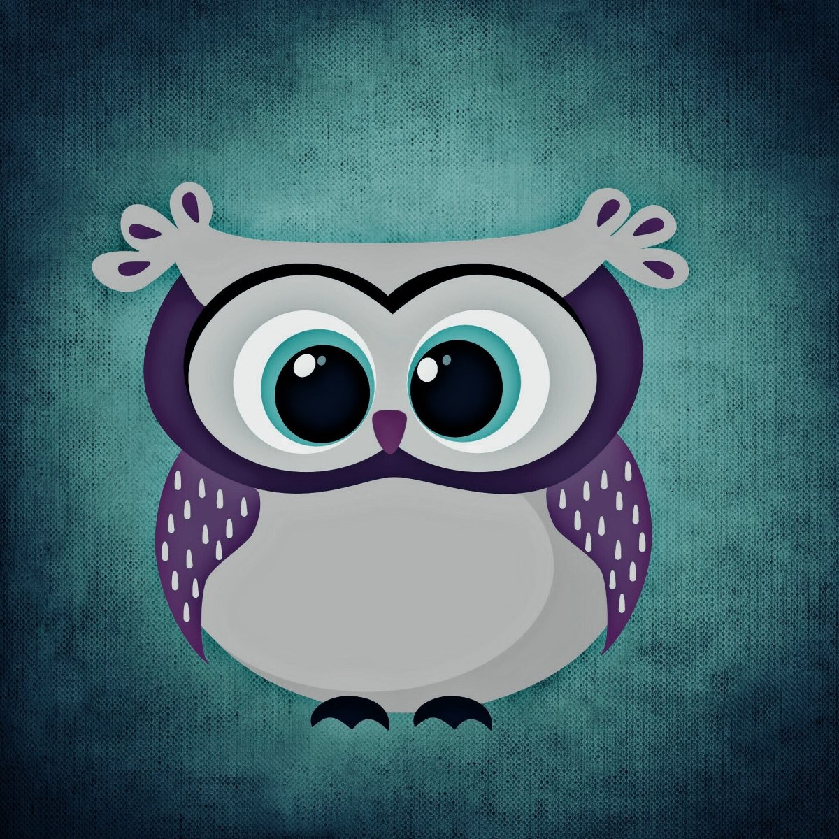 Сова мультяшная