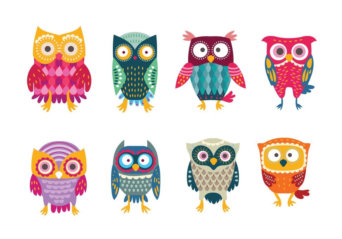 Сова стилизация