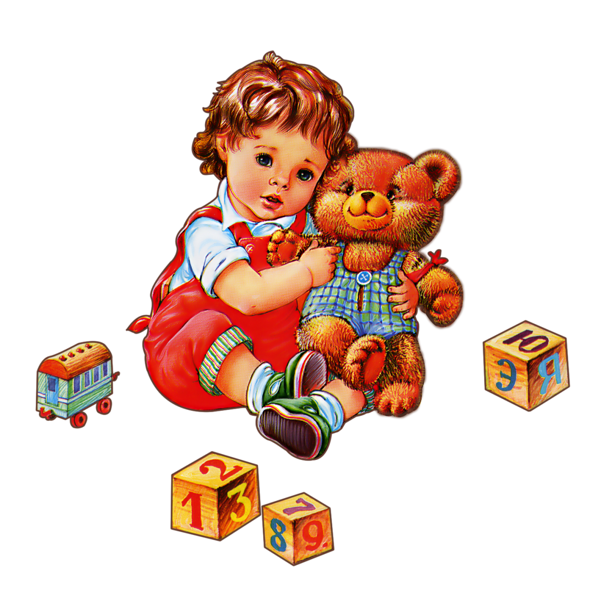 Любимые игрушки детей