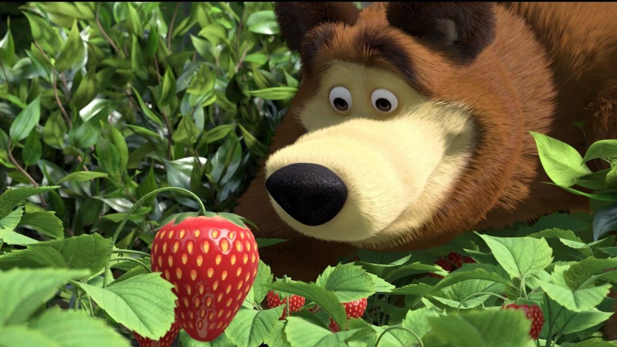 Мульт "Маша и медведь". Ловись, рыбка!