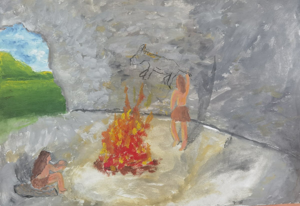 Огонь раскраска для детей