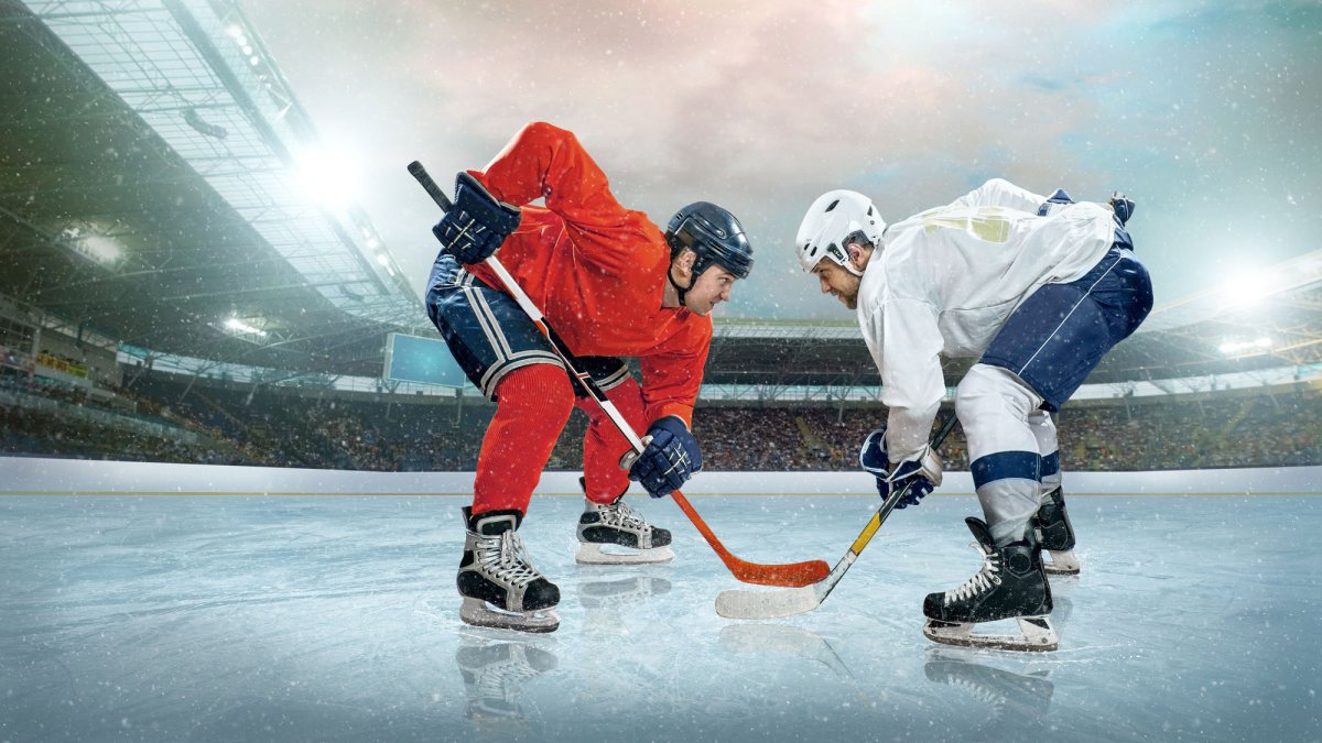 Ноги хоккеистов