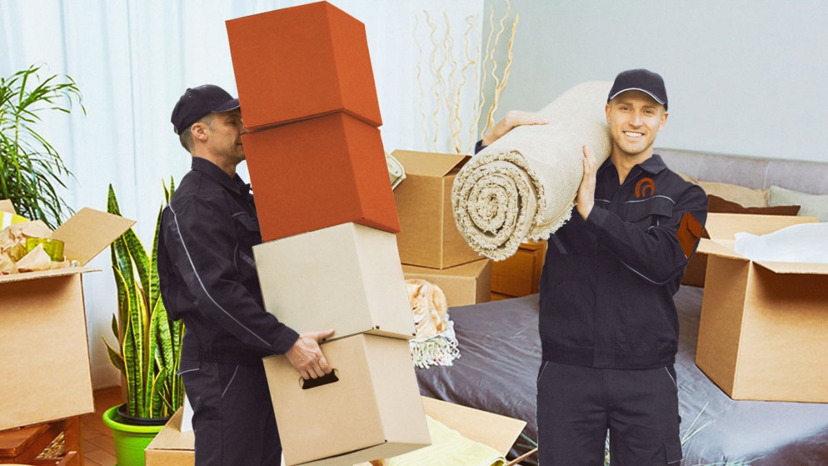 Красивые грузчики