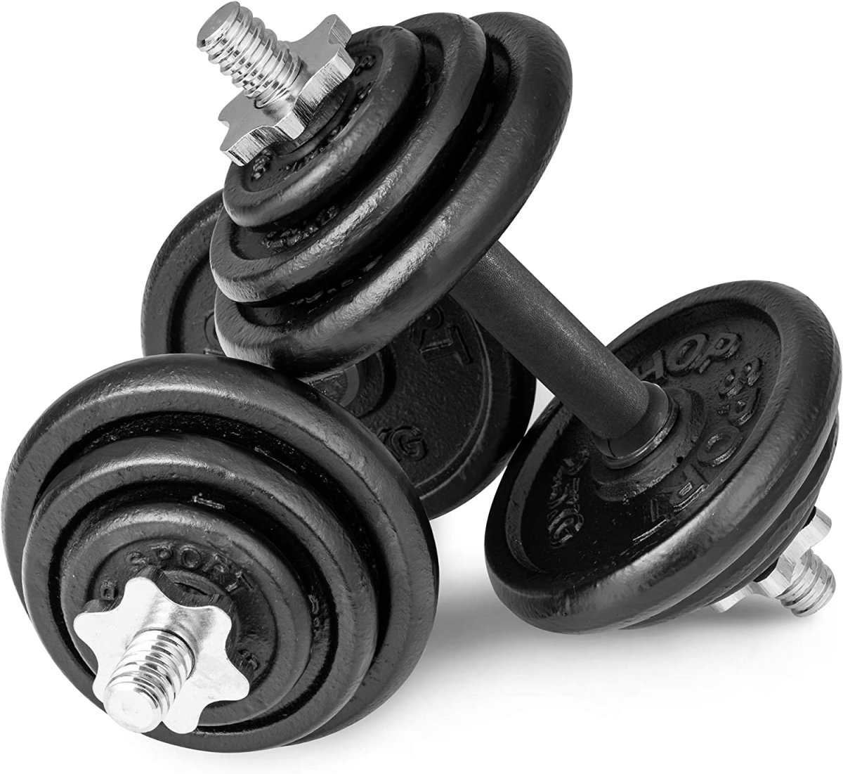 Разборные гантели до 15 кг чугун