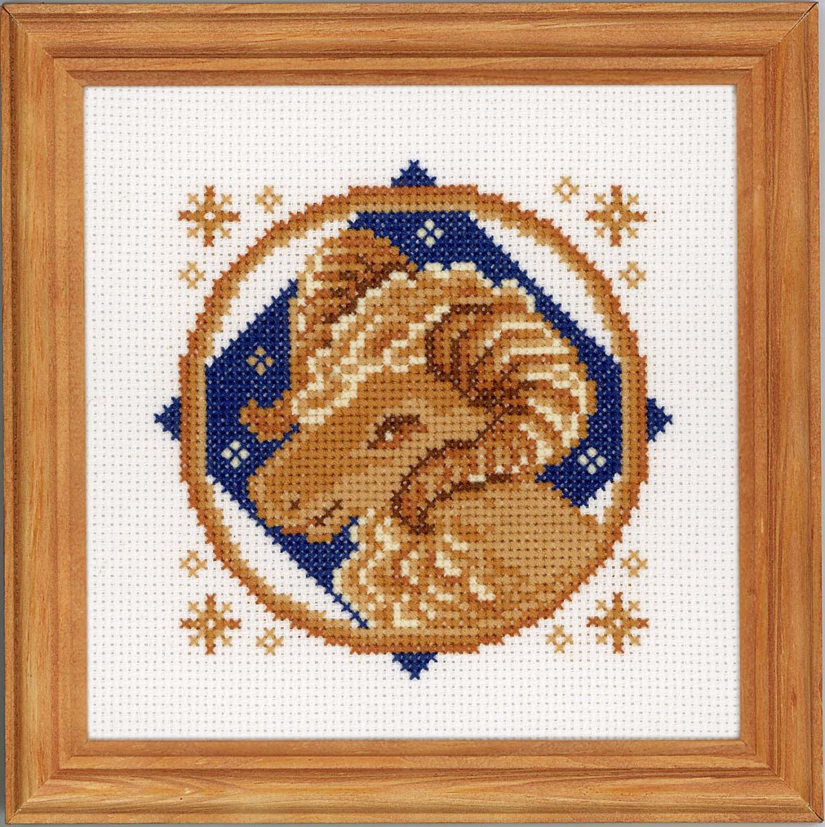 Золотое Руно Овен вышивка