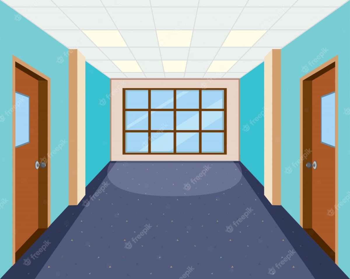 Коридор мультяшный