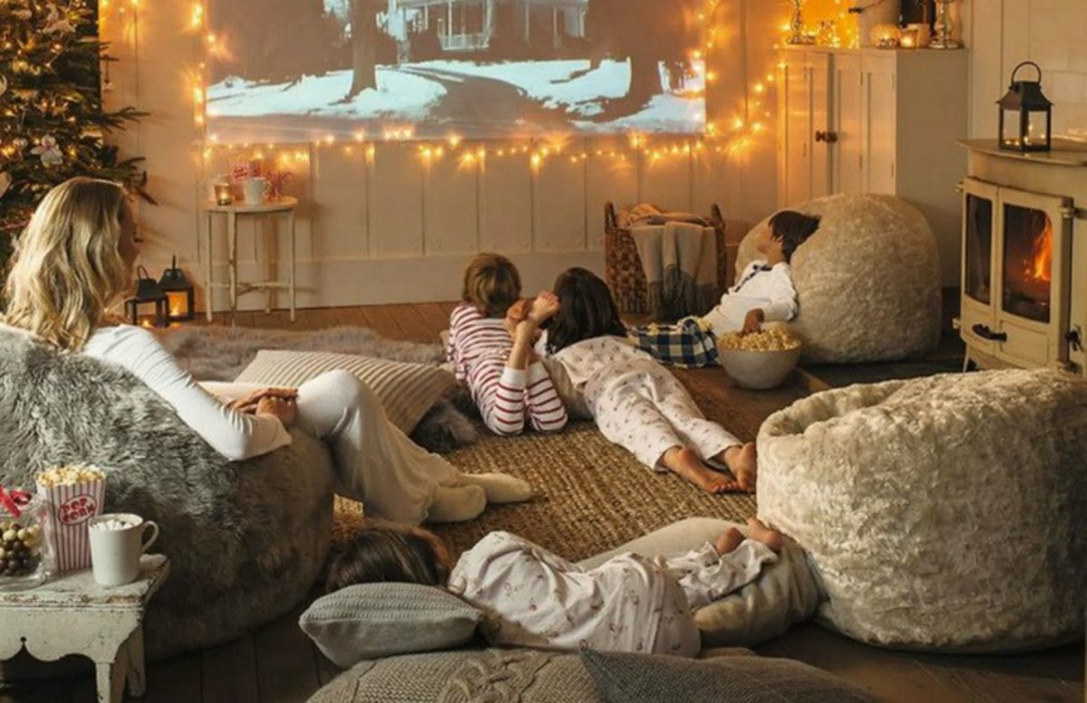 Уютный вечер дома