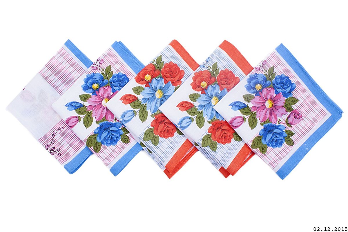 Красивые носовые платочки