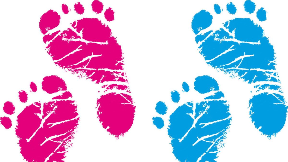 Детские ножки отпечаток