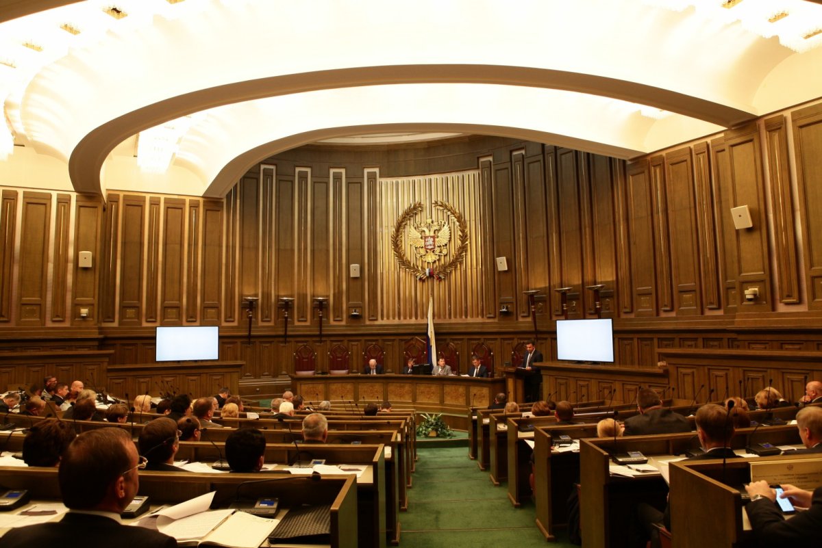 Зал заседания Президиума вс РФ