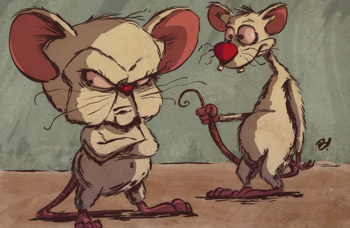 Убегающая мышь