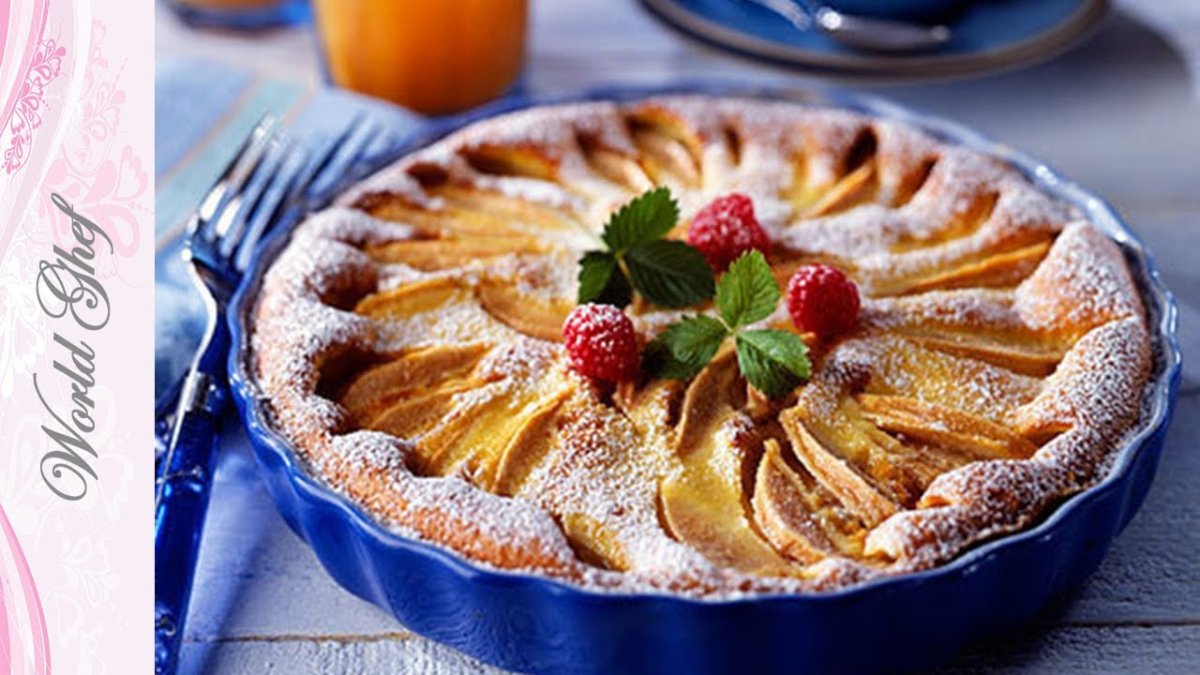 Красивая шарлотка