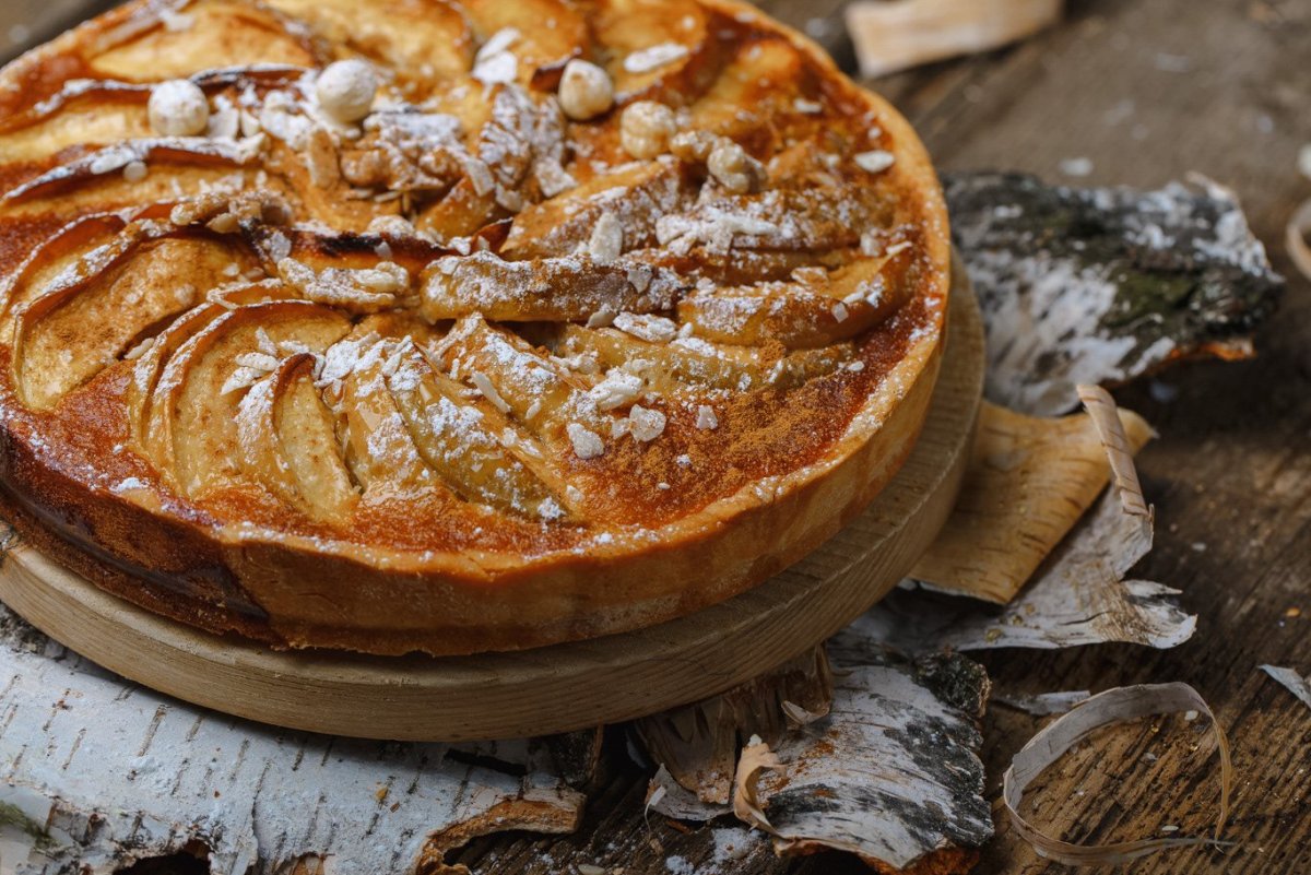 Яблочный пирог