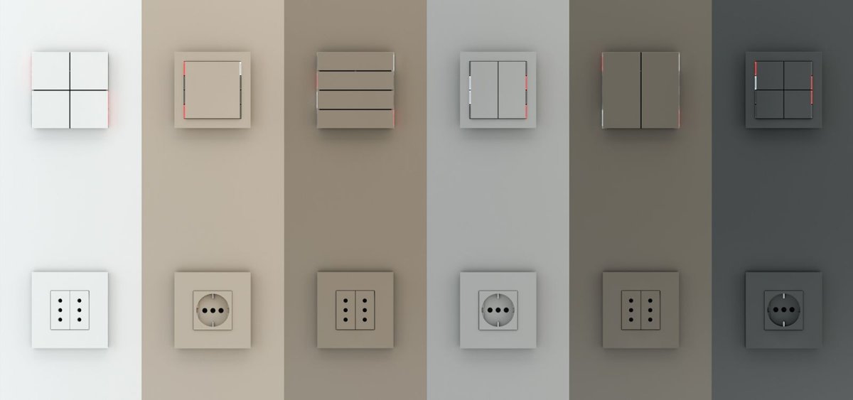 KNX выключатели ekinex