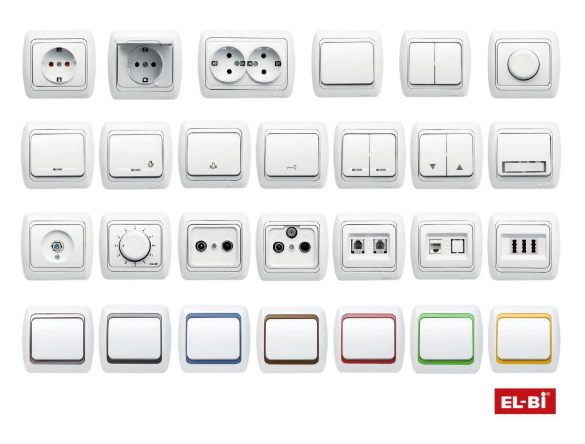 Розетки включатели и выключатели