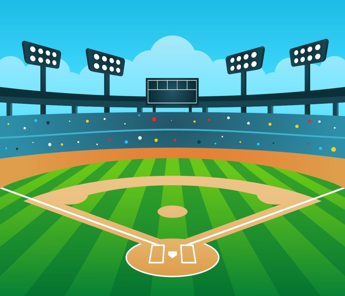 Стадион мультяшный